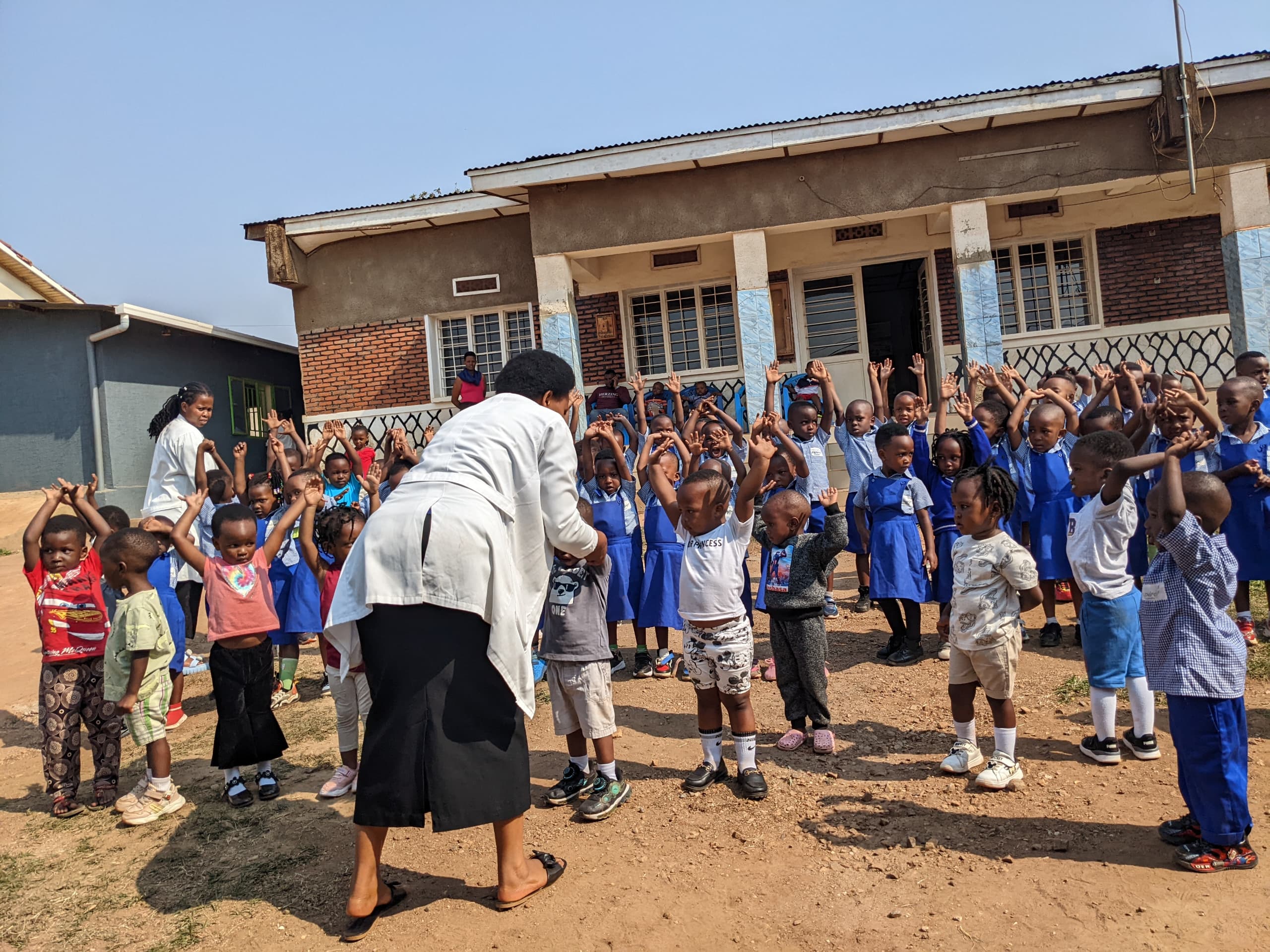 Nursery school children